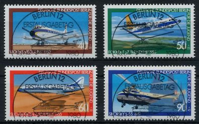 BERLIN 1980 Nr 617-620 ESST zentrisch gestempelt X827CCA