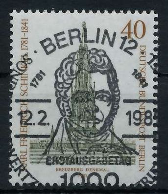 BERLIN 1981 Nr 640 ESST zentrisch gestempelt X827CD2