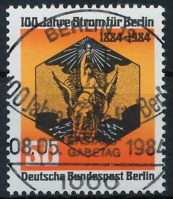 BERLIN 1984 Nr 720 ESST zentrisch gestempelt X827D56