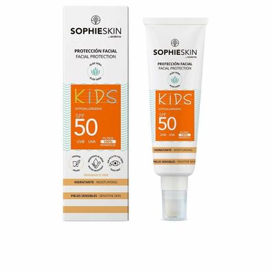 Sophieskin crema solar facial niños SPF50+ 50ml