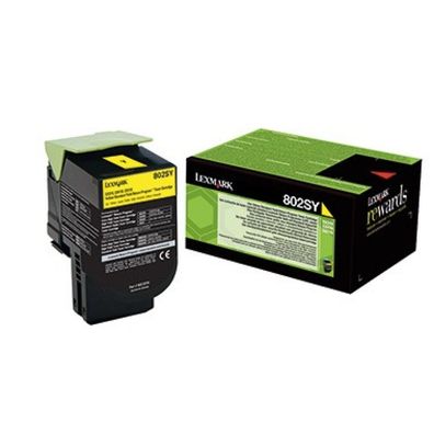 Lexmark Cartridge 802SY0 Yellow Gelb (80C2SY0)