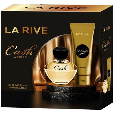 La Rive for Woman Cash Geschenkset (Eau de Parfum 90ml+Duschgel 100ml)