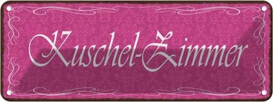 vianmo Blechschild 27x10cm Kuschel-Zimmer Deko Geschenk