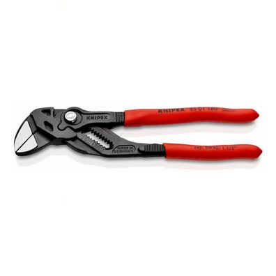 Knipex Zangenschlüssel 180 mm Zange und Schraubenschlüssel in einem 8601180