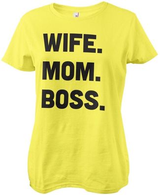 Hybris Damen Wife - Mom - Boss Girly Tee