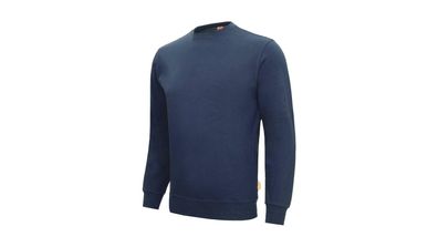 NITRAS Pullover "Motion Tex Light" 70 % Baumwolle, marineblau, Gr