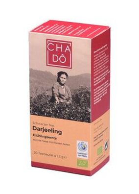 Cha Dô Darjeeling Teebeutel 20x1,5g WFTO 30g