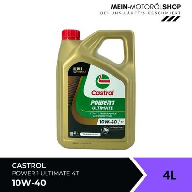 Castrol Power 1 Ultimate 4T 10W-40 4 Liter