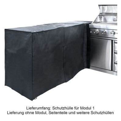 Allgrill 77850-96-1 modulare Abdeckhaube Schutzhülle für Modul 1 Outdoorküche