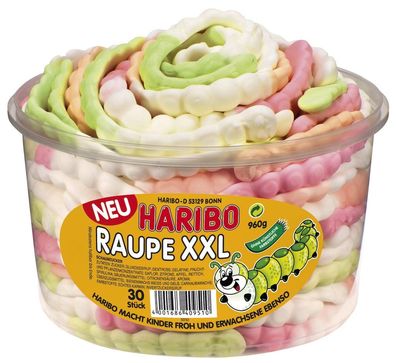 Haribo Raupen XXL 30 Stück