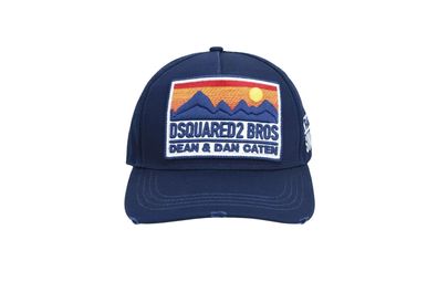 Dsquared2 Sunset Mountain Bros Baseballcap Cap Kappe Basebalkappe