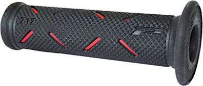 Progrip Griffgummi "717" Typ: Road, 2 Komponenten rot / schwarz