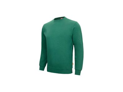 NITRAS Pullover "Motion Tex Light" 70 % Baumwolle, grün, Gr. L