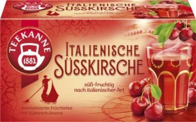 Teekanne Ländertee Italienische Süßkirsche 20x2,75g