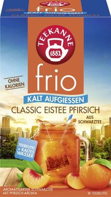 Teekanne frio Classic Eistee Pfirsich 18x2,5g