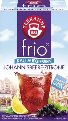 Teekanne frio Johannisbeere-Zitrone 18x2,5g