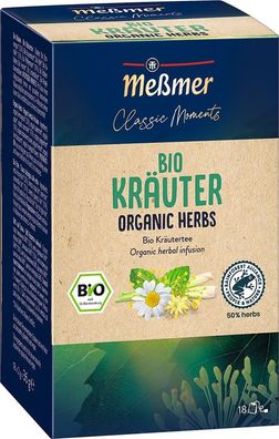 Meßmer Bio Kräuter 18x2g