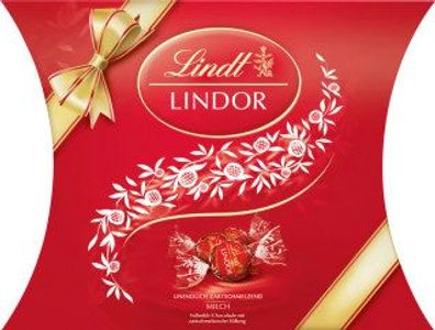 Lindt Lindor Kissenpackung Milch 150g