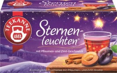 Teekanne Sternenleuchten Früchtetee 20x2,5g