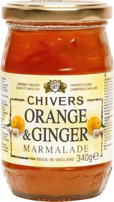 Chivers Orange & Ginger Marmalade 340g