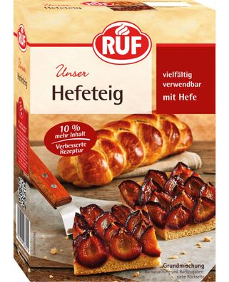 Ruf Unser Hefeteig mit Hefe 400g