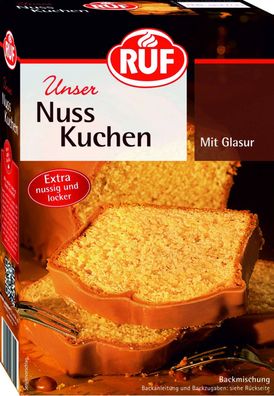 Ruf Unser Nusskuchen mit Glasur 500g