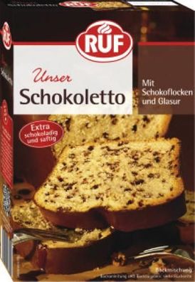 Ruf Unser Schokoletto mit Schokoflocken und Glasur 500g