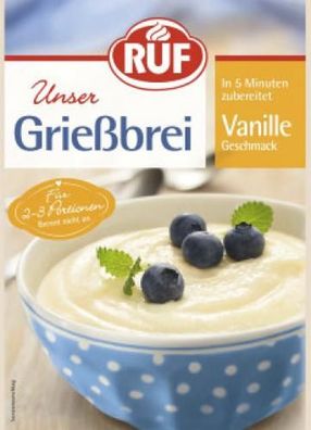 Ruf Grießbrei Vanille 92g