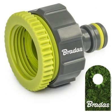 Hahnanschluß Adapter 3/4" zu 1" 2 in 1 Hahnstück LIME LINE BRADAS 3379