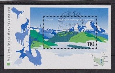 BRD 1999 gestempelt Tagesstempel PLZ 64743 MiNr. 47 National- und Naturparks