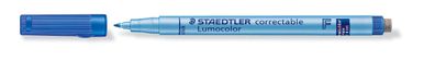 10x Staedtler 305 F-3 Lumocolor correctable NonPermanent-Marker