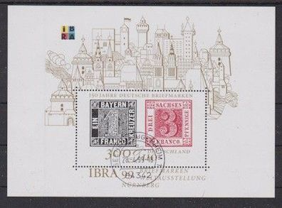 BRD 1999 gestempelt Tagesstempel PLZ 64342 MiNr. 46 Int. Briefmarkenausstellung