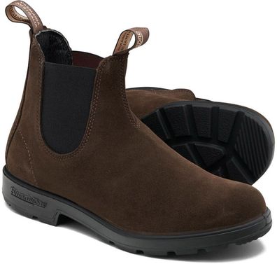 Blundstone Chelsea Boots #2410 Brown Suede (Originals Series)