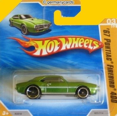 Spielzeugauto Hot Wheels 2010* Pontiac Firebird 400 1967