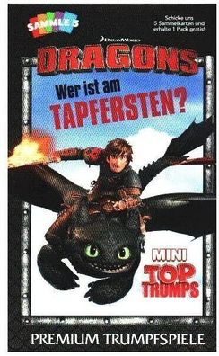 Dragons - Wer ist am tapfersten? (Top Trumps Mini)