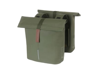 BASIL Doppeltasche "City Double Pannier Bag" Volum moss green