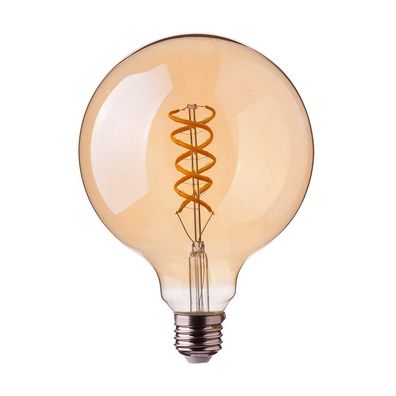 E27 4.8 W LED Filament Nostalgie Retro Design Leuchtmittel Lampe Form G95 Warmweiß