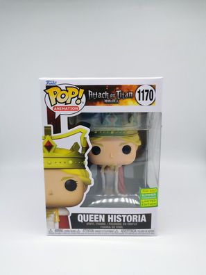 Funko Pop Queen Historia Attack on Titan 1170 Summer Convention 2022 Reiss Neu