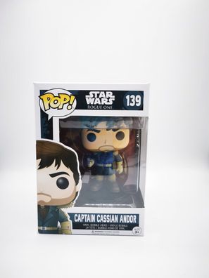 Funko Pop Captain Cassian Andor Star Wars Rogue One 139 Viynl Figur