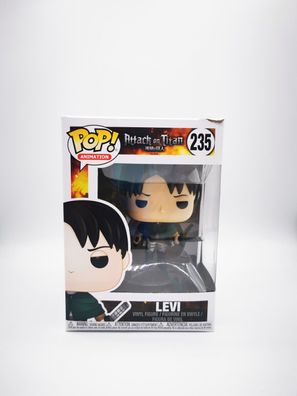 Funko Pop Levi Attack on Titan 235 Ackermann Vinyl Figur Aufklärungstrupp