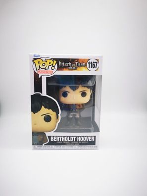 Funko Pop Bertholdt Hoover Attack on Titan 1167 Vinyl Figur Mehrfarbig OVP