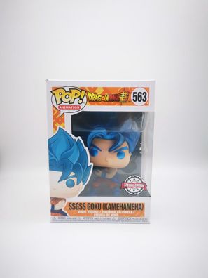 Funko Pop SSGSS Goku (Kamehameha) Dragonball Super 563 Special Edition Saiyajin