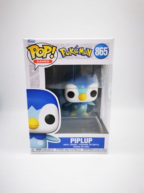 Funko Pop Piplup Pokemon 865 Plinfa US Version Wasser Starter Vinyl Figur Games