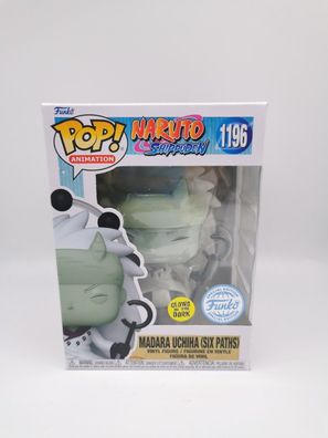 Funko Pop Madara Uchiha (Six Paths) Naruto Shippuden 1196 Glows in the Dark Exc
