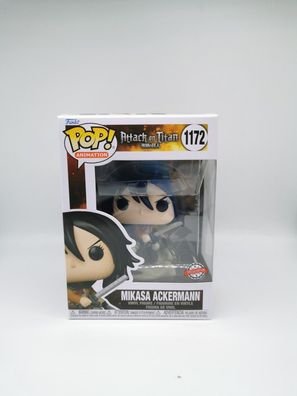 Funko Pop Mikasa Ackermann Attack on Titan 1172 Special Edition Aufklärungstrupp