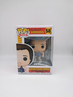 Funko Pop Dancing Richard Simmons 58 Komiker Milton Teagle Simmons Vinyl Figur