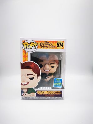 Funko Pop Quasimodo holding Gargoyle Disney Glöckner von Notredame 574 Exclusive