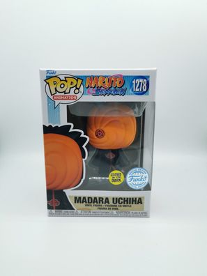 Funko Pop Madara Uchiha Naruto Shippuden 1278 Glows in the Dark Exclusive Vinyl