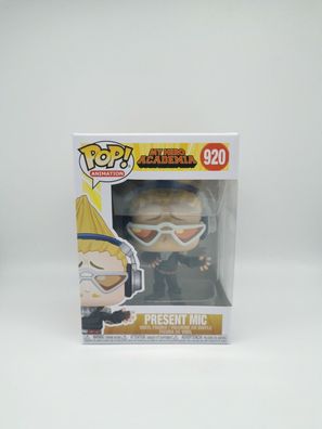 Funko Pop Present Mic My Hero Academia 920 Hizashi Yamada Vinyl Figur Animation