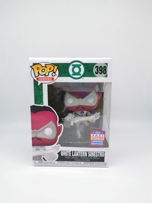 Funko Pop White Lantern Sinestro DC Universum Green Lantern 398 Summer Con 2021